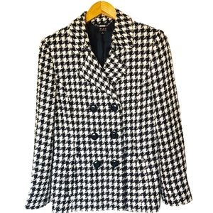 Alex Marie Houndstooth Coat Size 8